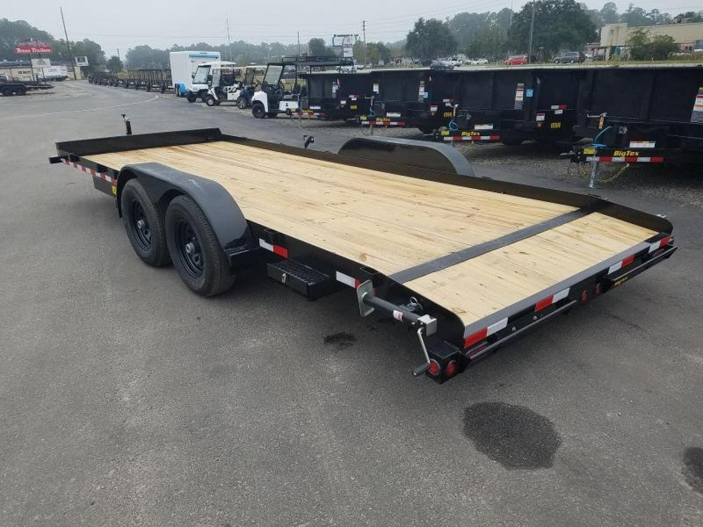 New 10CH-20BKDT BIG TEX 7' X 20' CAR HAULER
