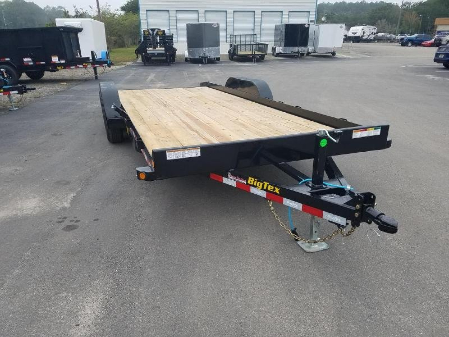 New 10CH-20BKDT BIG TEX 7' X 20' CAR HAULER
