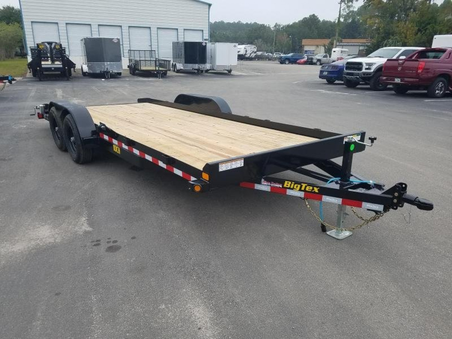 New 10CH-20BKDT BIG TEX 7' X 20' CAR HAULER