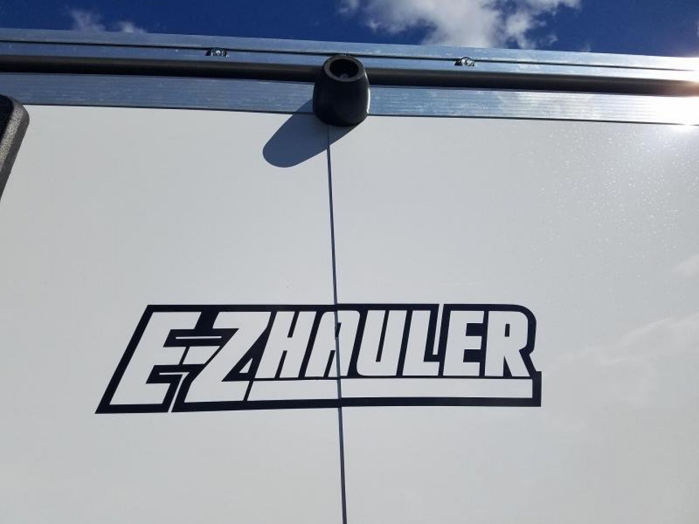New EZEC7X16- IF E-Z HAULER 7' X 16' ALL ALUMINUM FRAME ENCLOSED CARGO TRAILER W/ REAR RAMP DOOR & SIDE DOOR