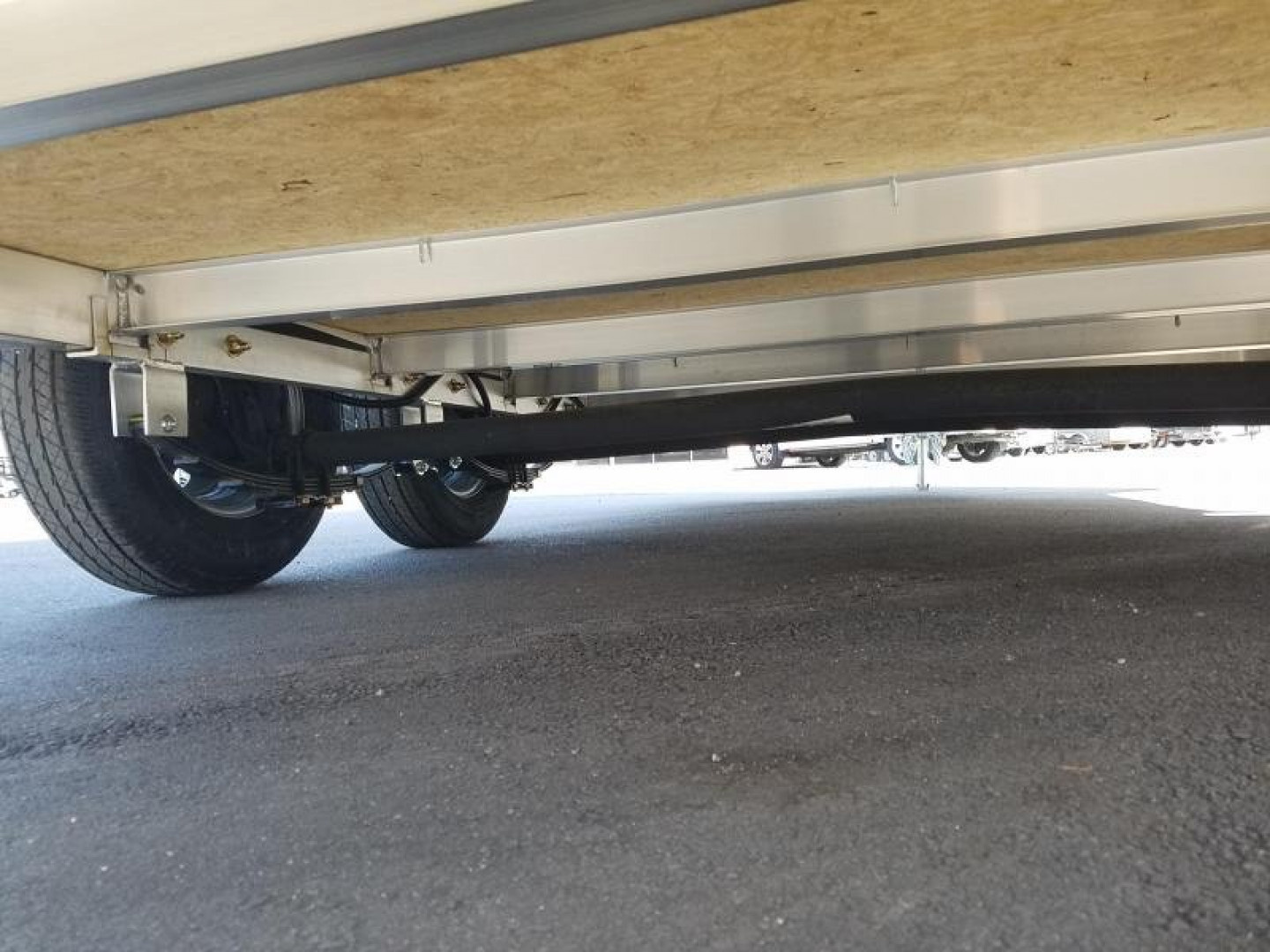 New EZEC7X16- IF E-Z HAULER 7' X 16' ALL ALUMINUM FRAME ENCLOSED CARGO TRAILER W/ REAR RAMP DOOR & SIDE DOOR