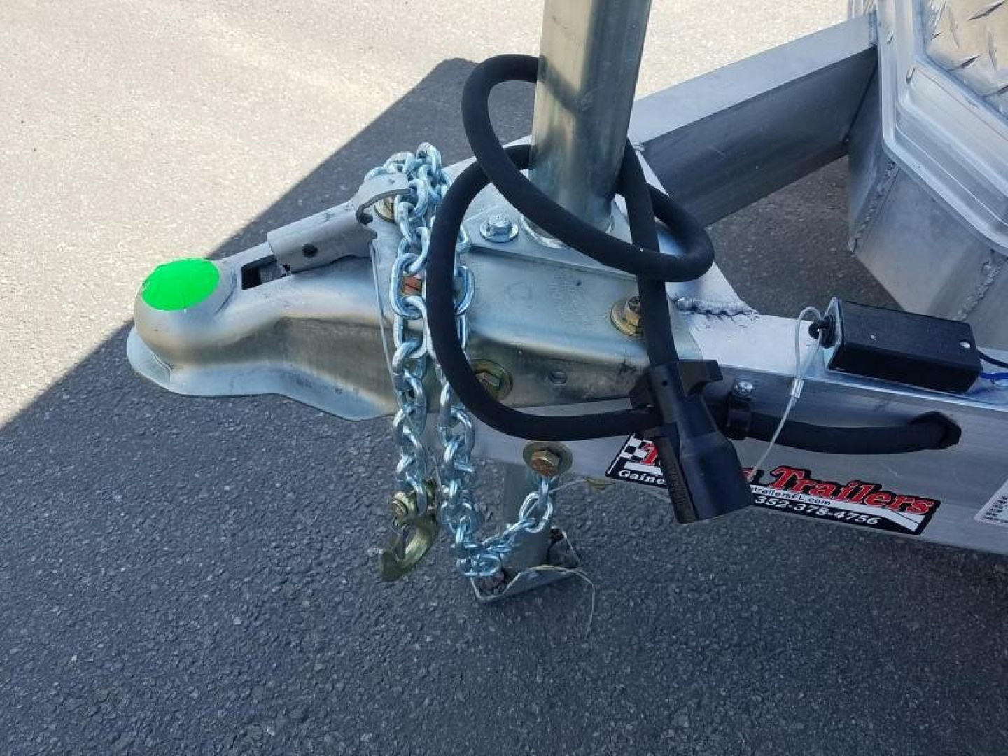 New EZEC7X16- IF E-Z HAULER 7' X 16' ALL ALUMINUM FRAME ENCLOSED CARGO TRAILER W/ REAR RAMP DOOR & SIDE DOOR