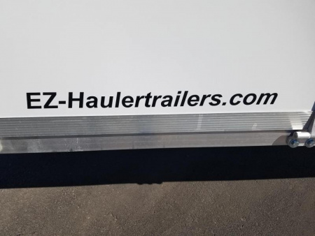 New EZEC7X16- IF E-Z HAULER 7' X 16' ALL ALUMINUM FRAME ENCLOSED CARGO TRAILER W/ REAR RAMP DOOR & SIDE DOOR