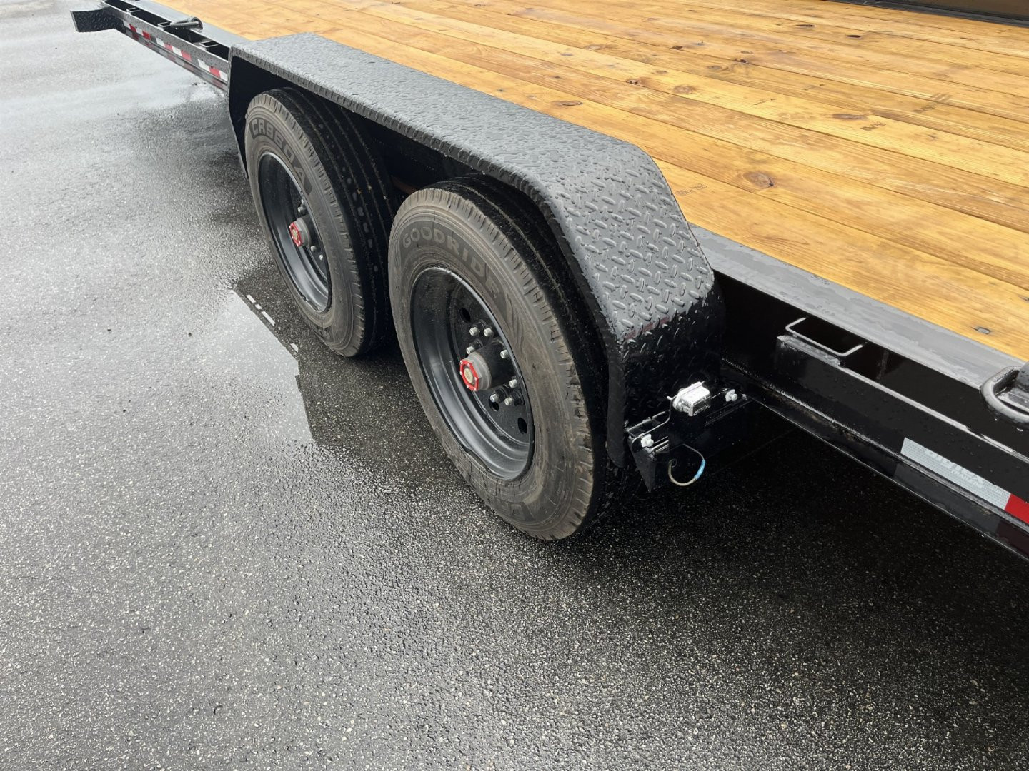 New 16EH-22D3A-MRBK BIG TEX 7' X 22' EQUIPMENT TRAILER WITH MEGA RAMPS