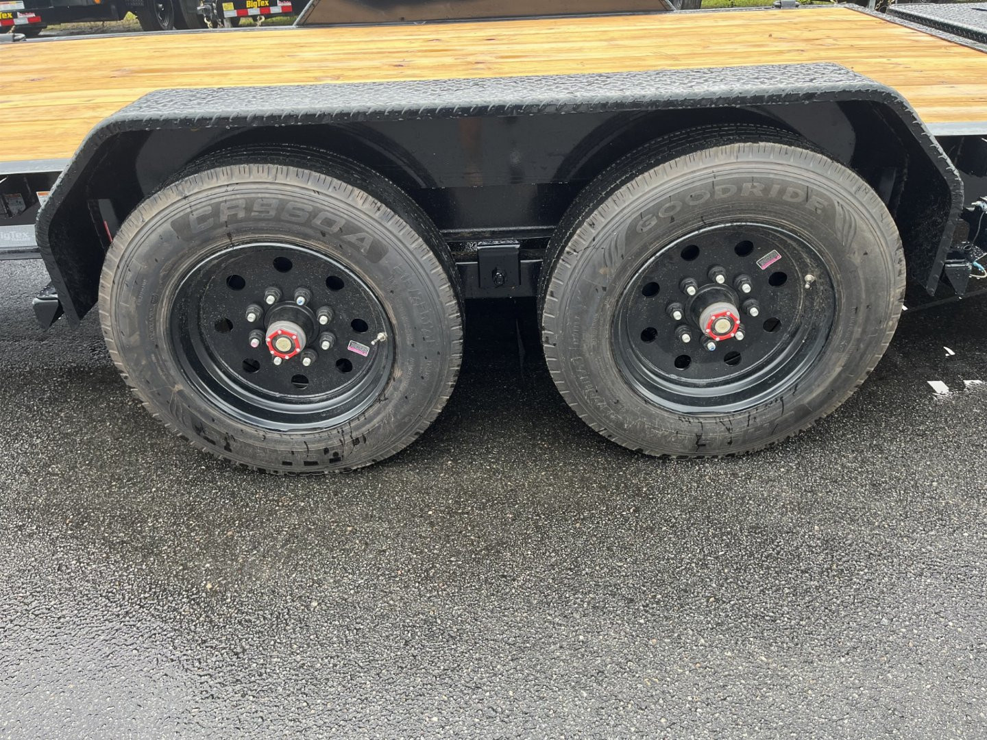 New 16EH-22D3A-MRBK BIG TEX 7' X 22' EQUIPMENT TRAILER WITH MEGA RAMPS