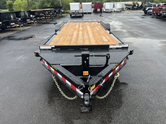 New 16EH-22D3A-MRBK BIG TEX 7' X 22' EQUIPMENT TRAILER WITH MEGA RAMPS