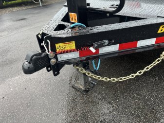 New 16EH-22D3A-MRBK BIG TEX 7' X 22' EQUIPMENT TRAILER WITH MEGA RAMPS