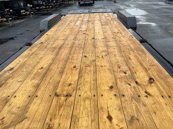 New 16EH-22D3A-MRBK BIG TEX 7' X 22' EQUIPMENT TRAILER WITH MEGA RAMPS