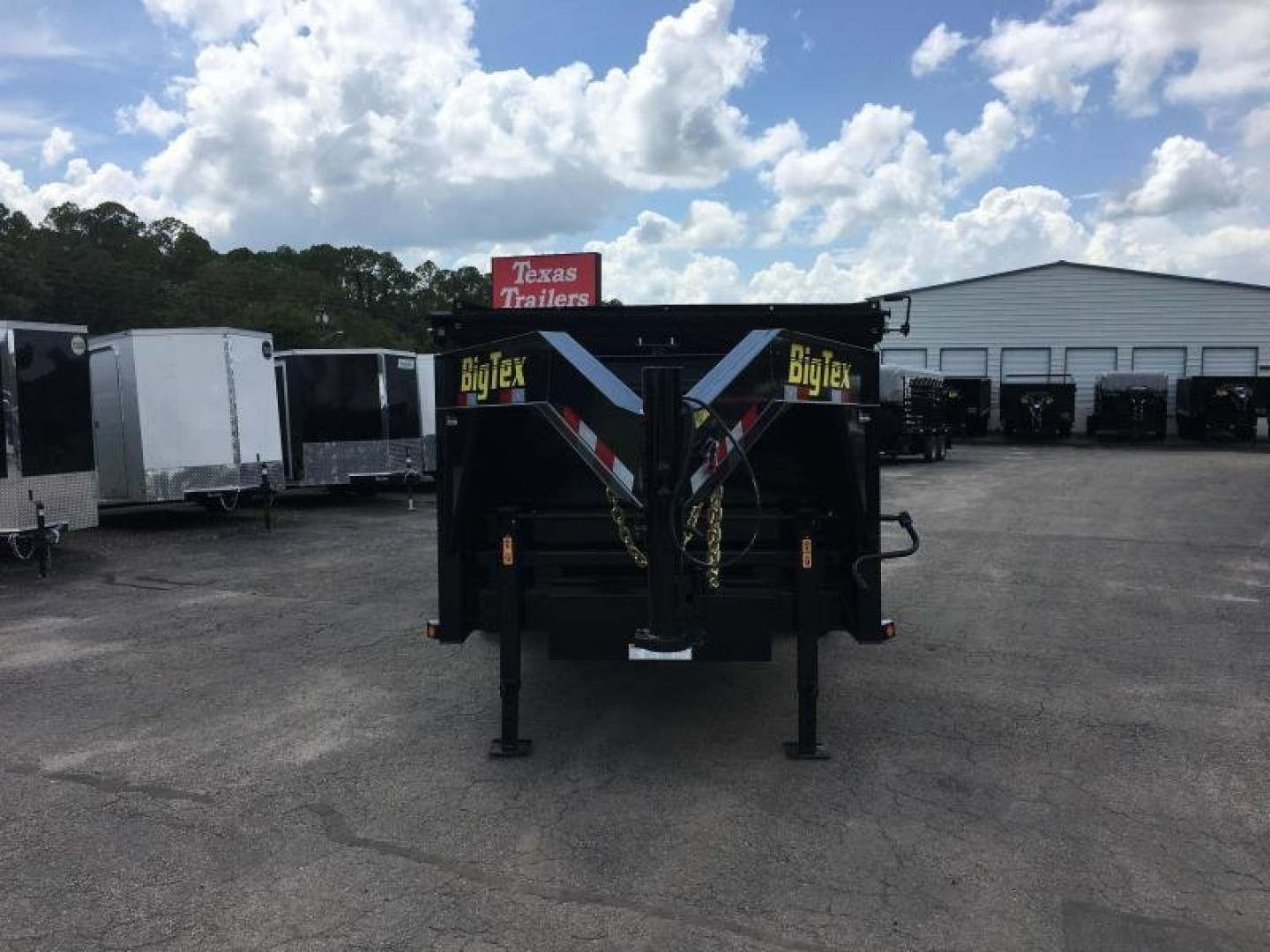 New 14GX-14BK-P4 BIG TEX 7' X 14' DUMP TRAILER W/ 4' SIDES