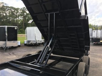 New 14GX-14BK-P4 BIG TEX 7' X 14' DUMP TRAILER W/ 4' SIDES