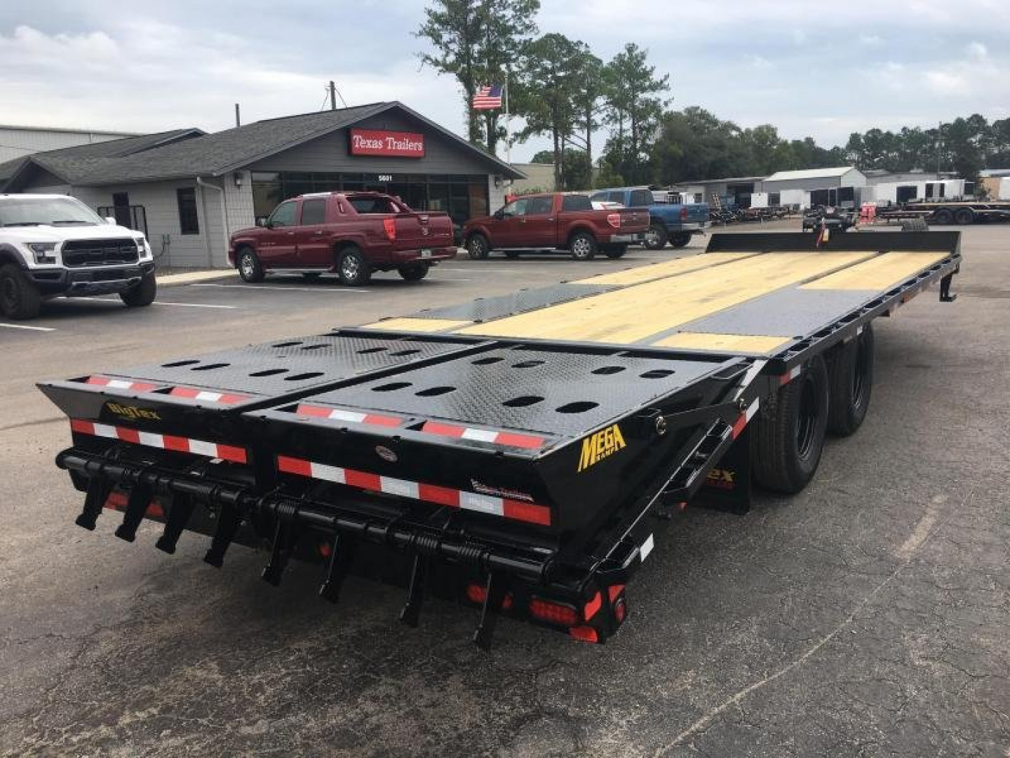 New 22PH-20BK+5MR BIG TEX 8.5' X 25' FLATBED TRAILER