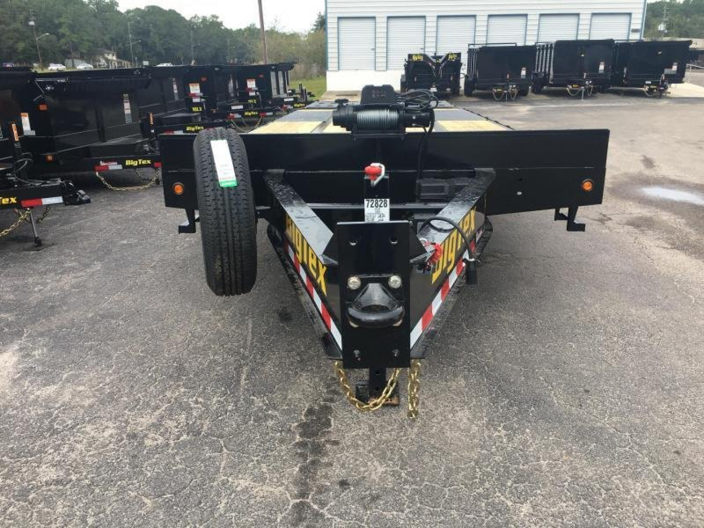 New 22PH-20BK+5MR BIG TEX 8.5' X 25' FLATBED TRAILER