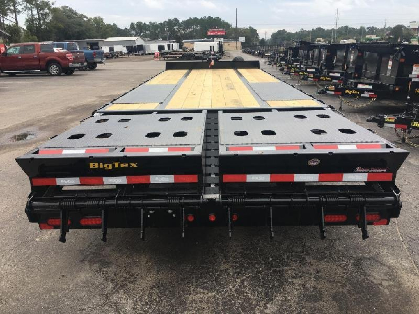 New 22PH-20BK+5MR BIG TEX 8.5' X 25' FLATBED TRAILER