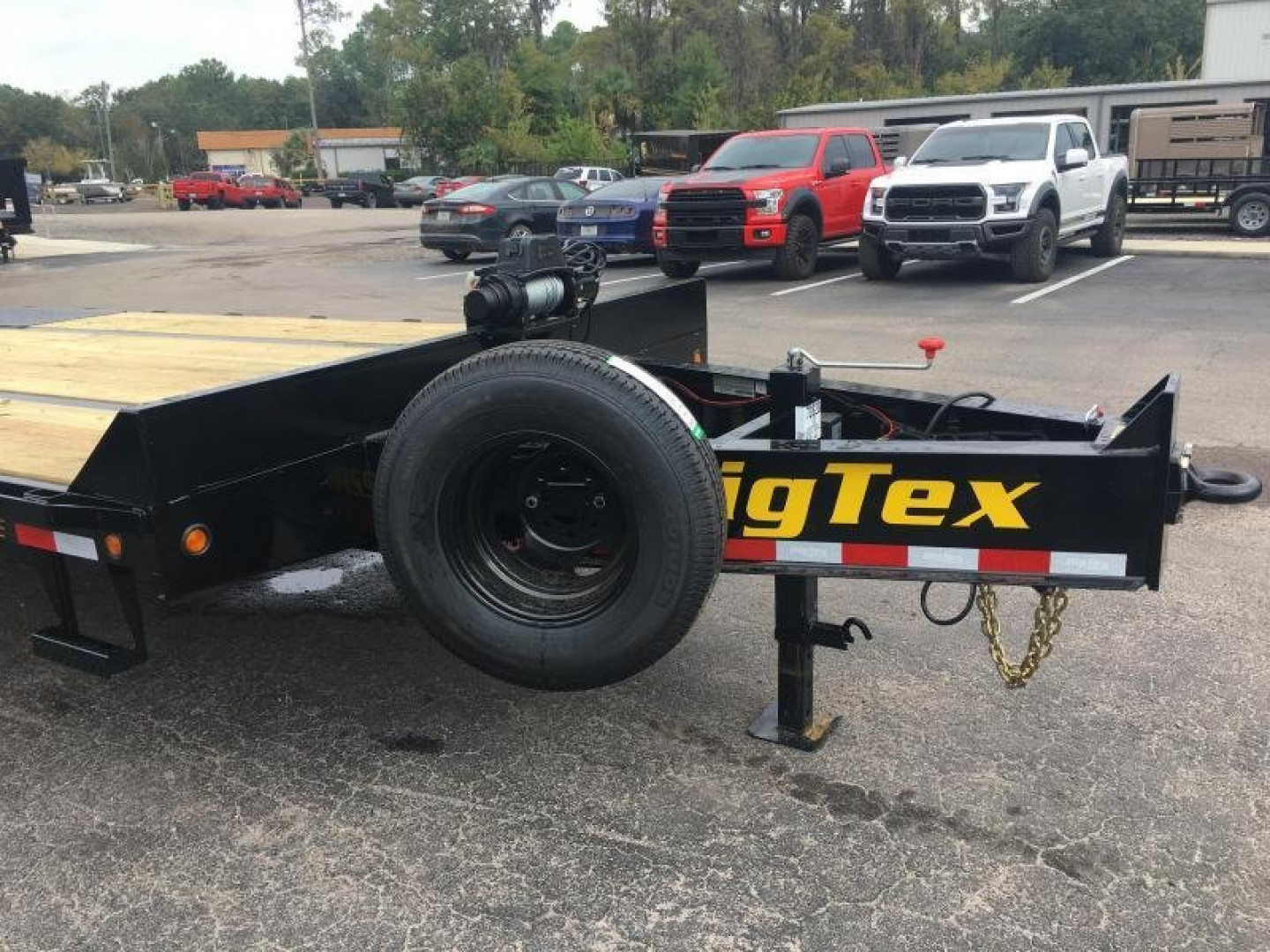 New 22PH-20BK+5MR BIG TEX 8.5' X 25' FLATBED TRAILER