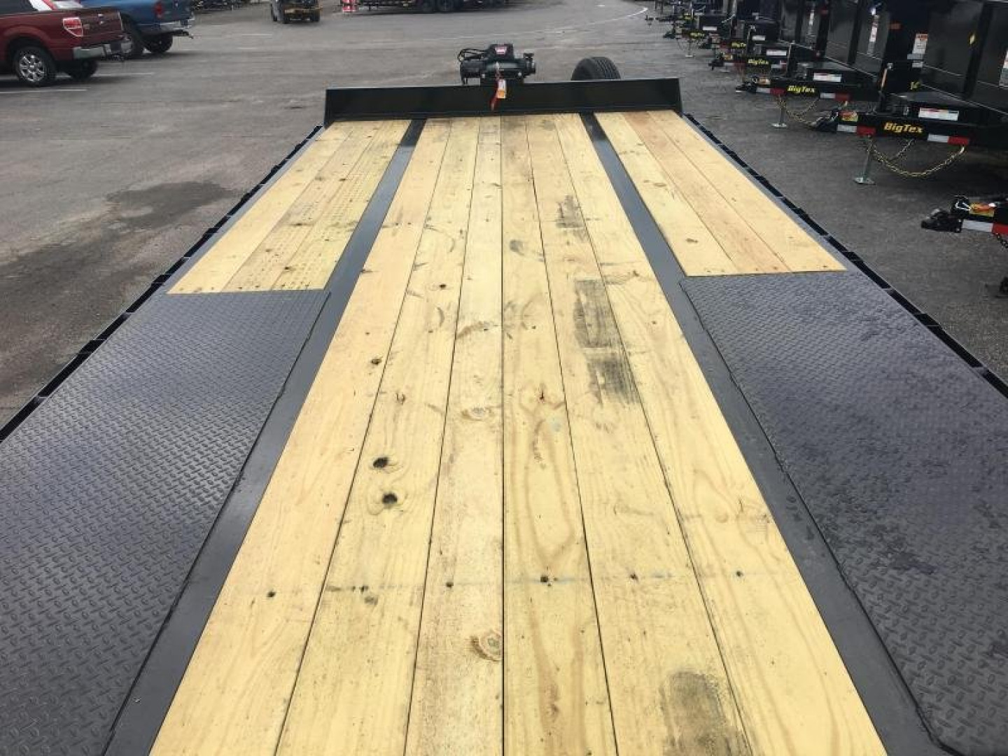 New 22PH-20BK+5MR BIG TEX 8.5' X 25' FLATBED TRAILER