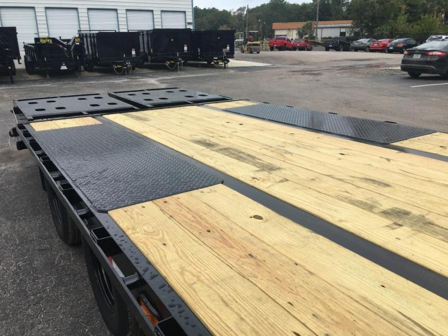 New 22PH-20BK+5MR BIG TEX 8.5' X 25' FLATBED TRAILER