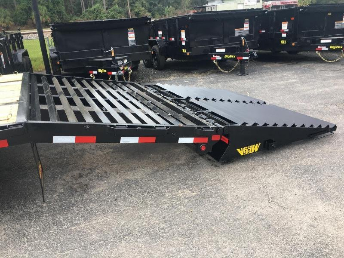 New 22PH-20BK+5MR BIG TEX 8.5' X 25' FLATBED TRAILER
