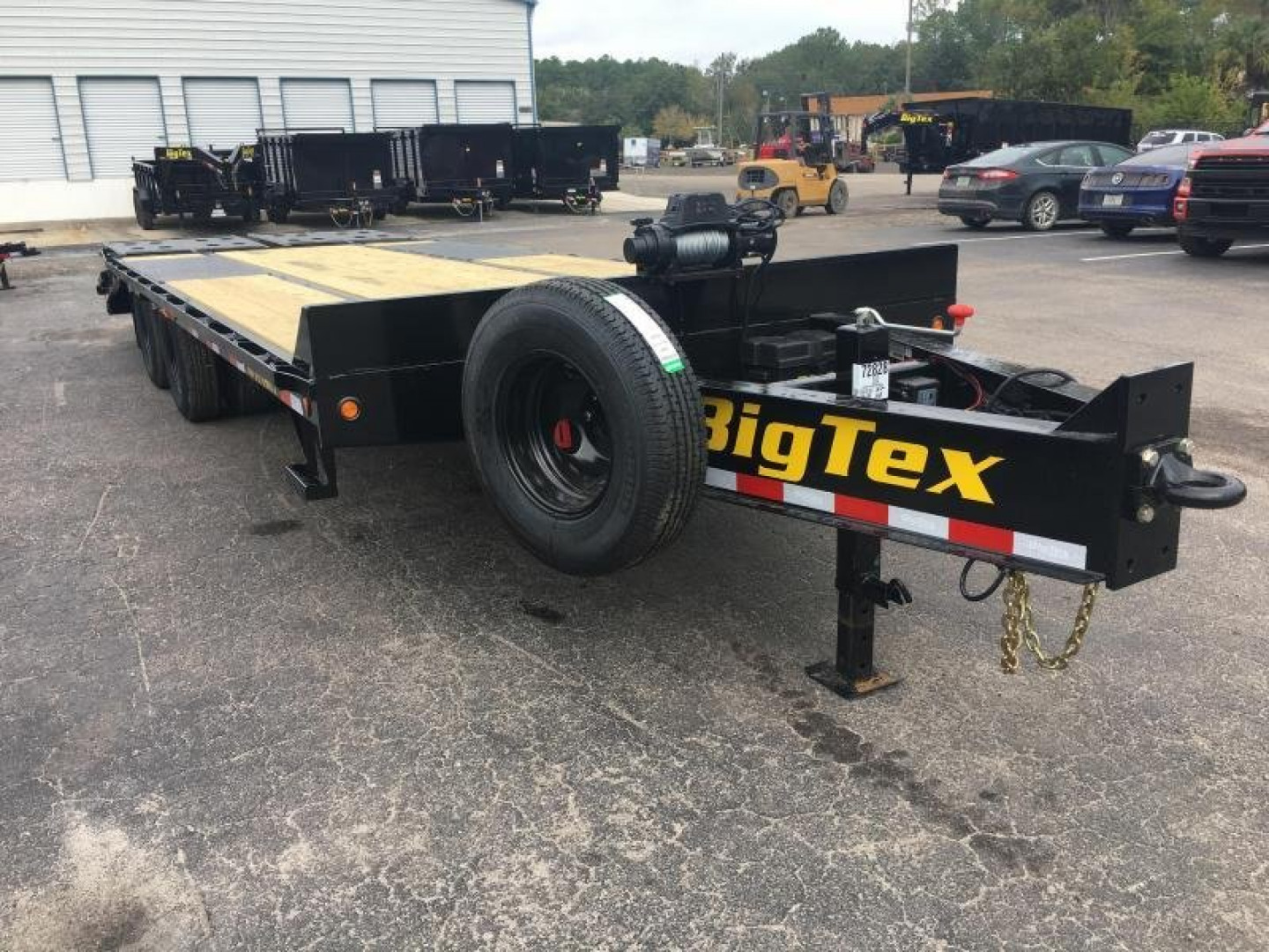 New 22PH-20BK+5MR BIG TEX 8.5' X 25' FLATBED TRAILER