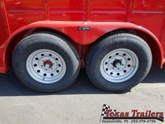 New 500-16COMBO DELTA 6'8" X 16' X 7' TALL 3 HORSE COMBO / LIVESTOCK TRAILER