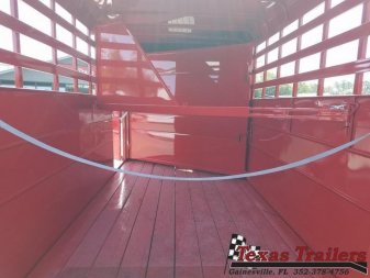 New 500-16COMBO DELTA 6'8" X 16' X 7' TALL 3 HORSE COMBO / LIVESTOCK TRAILER