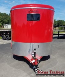 New 500-16COMBO DELTA 6'8" X 16' X 7' TALL 3 HORSE COMBO / LIVESTOCK TRAILER