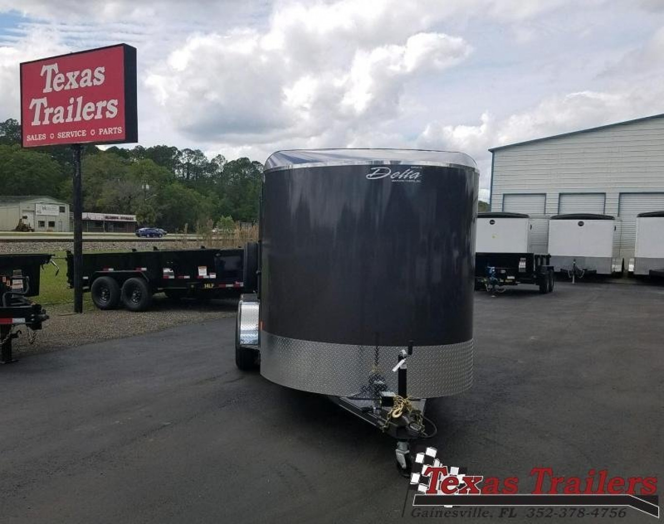 New 500ES-16 DELTA 6' X 16' X 6'6" TALL ECONOMY LIVESTOCK TRAILER