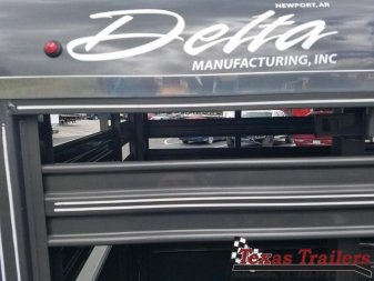 New 500ES-16 DELTA 6' X 16' X 6'6" TALL ECONOMY LIVESTOCK TRAILER