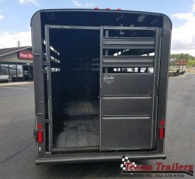 New 500ES-16 DELTA 6' X 16' X 6'6" TALL ECONOMY LIVESTOCK TRAILER