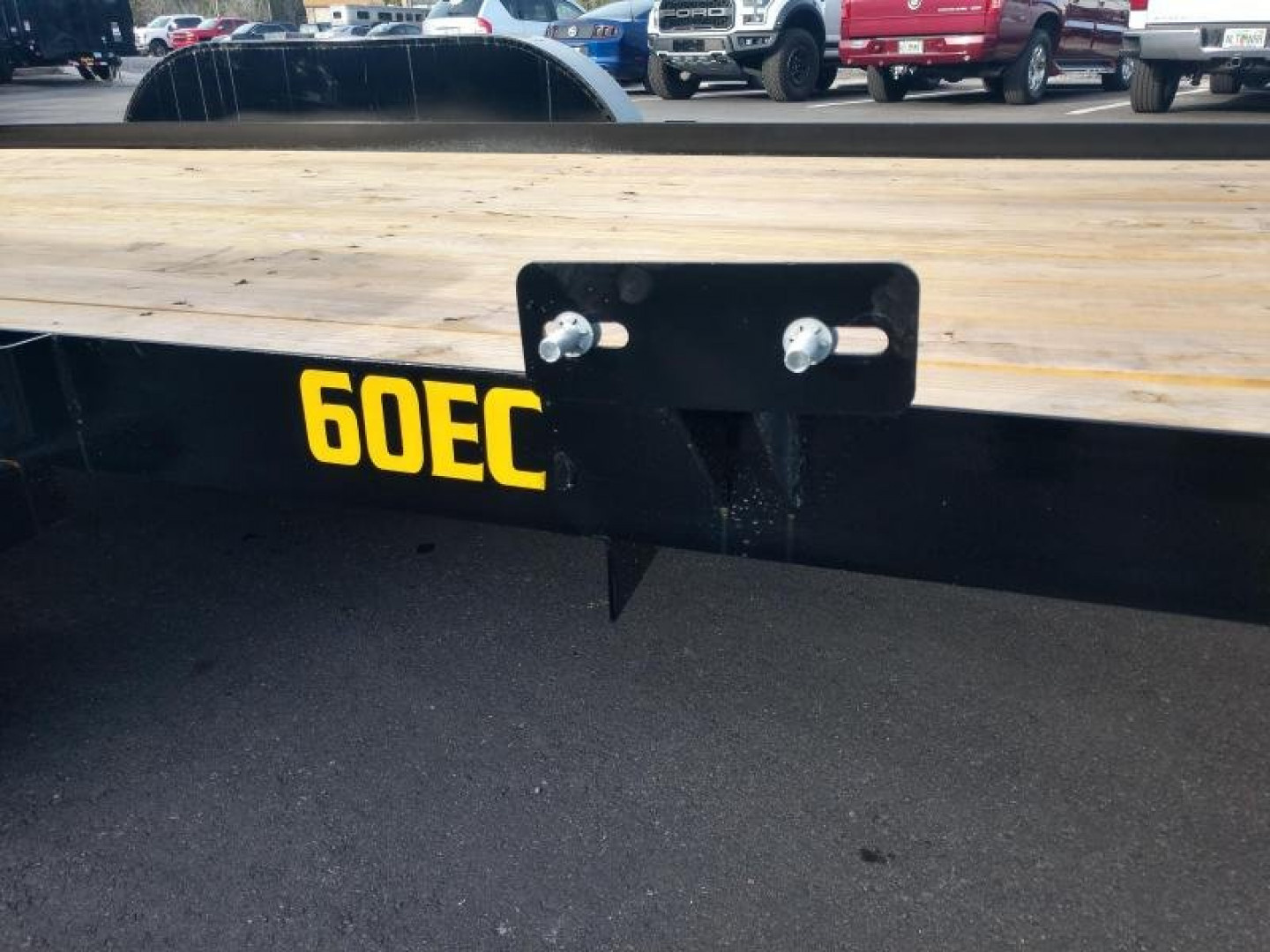 New 60EC-16BK BIG TEX 7' X 16' CAR HAULER W/ SLIDE OUT RAMPS F0R REAR OR SIDE LOAD