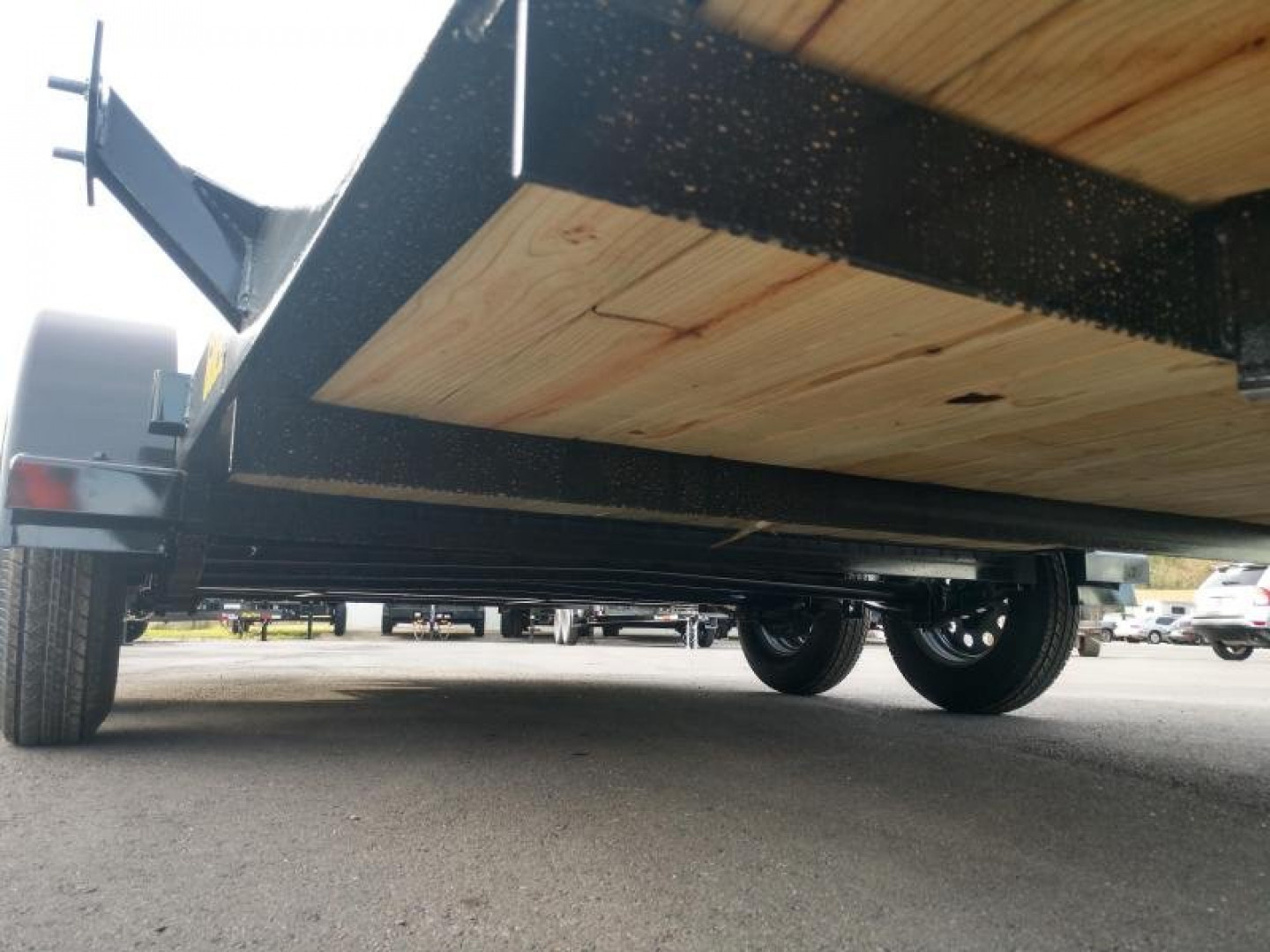 New 60EC-16BK BIG TEX 7' X 16' CAR HAULER W/ SLIDE OUT RAMPS F0R REAR OR SIDE LOAD