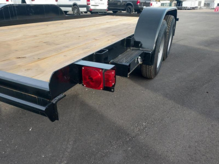 New 60EC-16BK BIG TEX 7' X 16' CAR HAULER W/ SLIDE OUT RAMPS F0R REAR OR SIDE LOAD