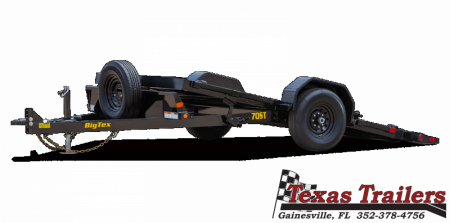 New 70ST-16BK BIG TEX 7' X 16' SINGLE AXLE EQUIPMENT TRAILER