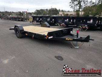 New 70ST-16BK BIG TEX 7' X 16' SINGLE AXLE EQUIPMENT TRAILER