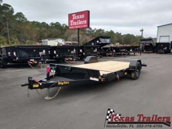 New 70ST-16BK BIG TEX 7' X 16' SINGLE AXLE EQUIPMENT TRAILER