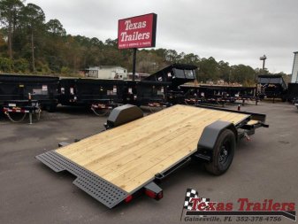 New 70ST-16BK BIG TEX 7' X 16' SINGLE AXLE EQUIPMENT TRAILER