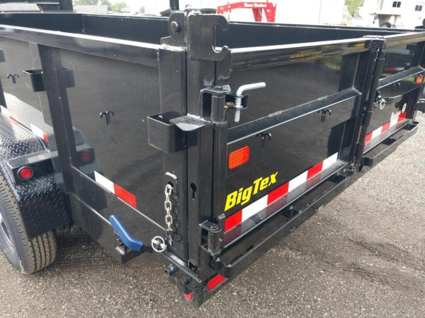 New 14GX-16BK6SIRPD BIG TEX 7' X 16' DUMP TRAILER W/ 2' SIDES