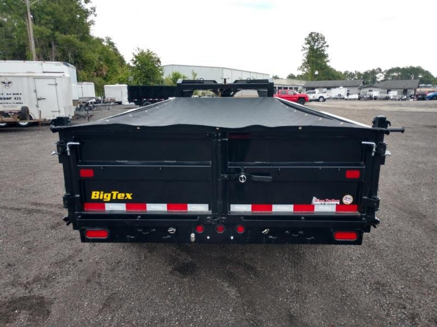 New 14GX-16BK6SIRPD BIG TEX 7' X 16' DUMP TRAILER W/ 2' SIDES