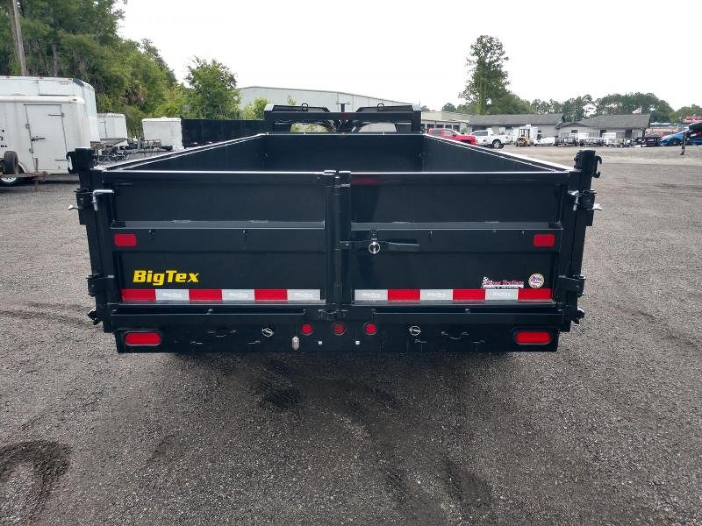 New 14GX-16BK6SIRPD BIG TEX 7' X 16' DUMP TRAILER W/ 2' SIDES