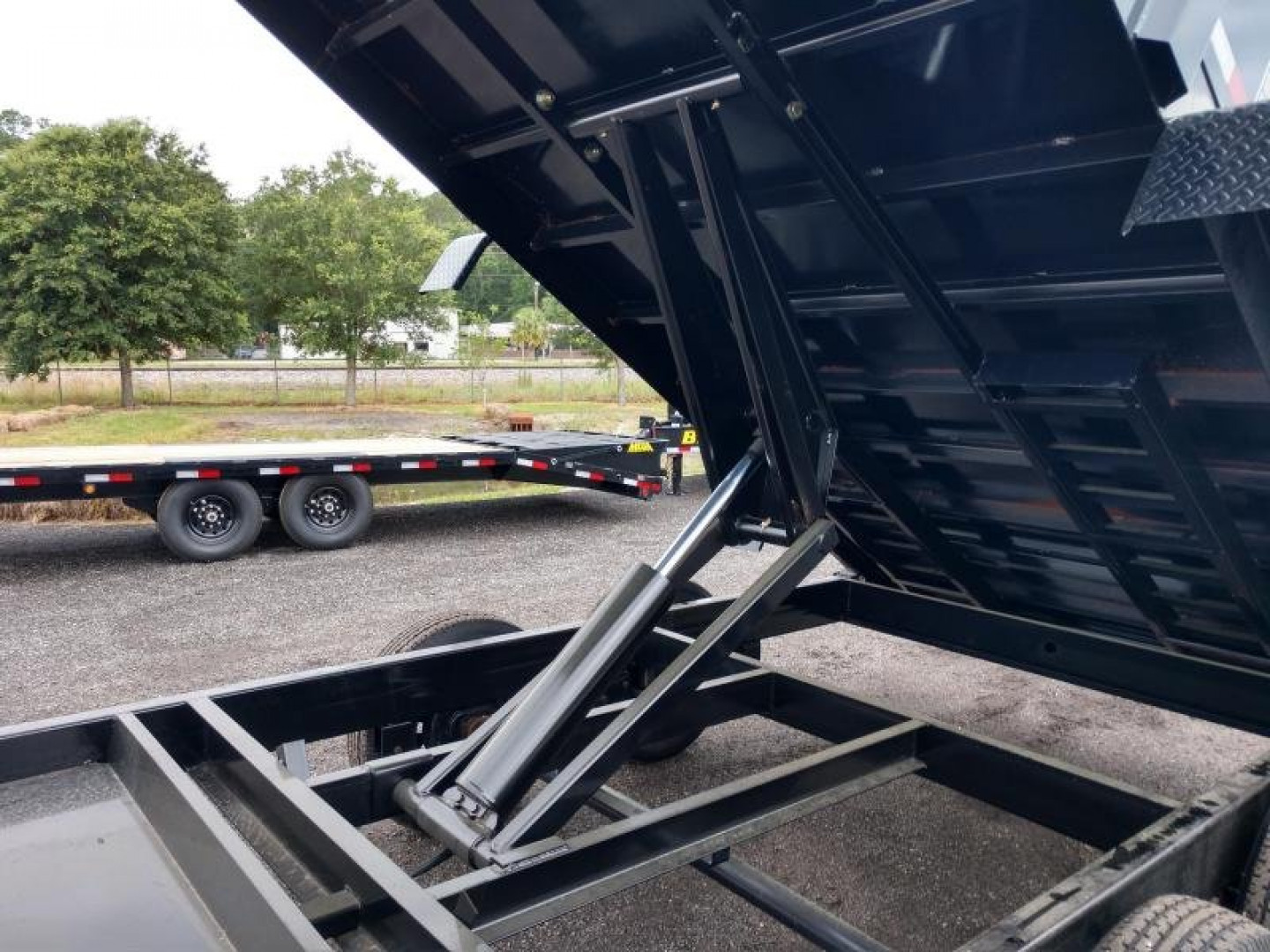 New 14GX-16BK6SIRPD BIG TEX 7' X 16' DUMP TRAILER W/ 2' SIDES