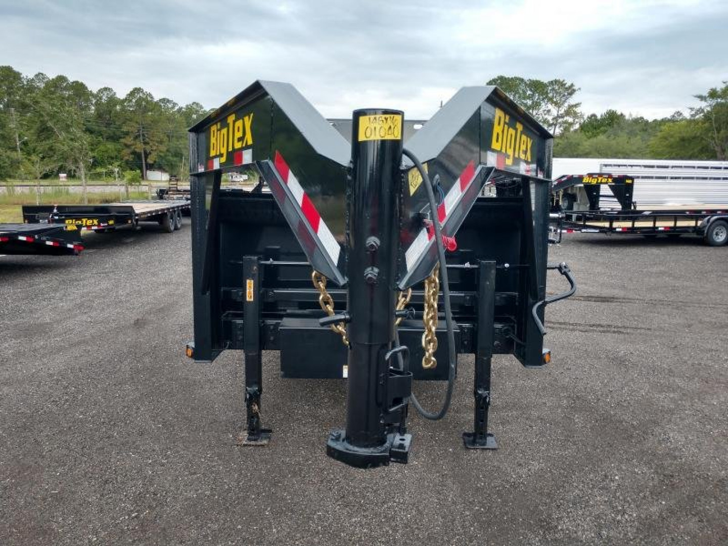 New 14GX-16BK6SIRPD BIG TEX 7' X 16' DUMP TRAILER W/ 2' SIDES