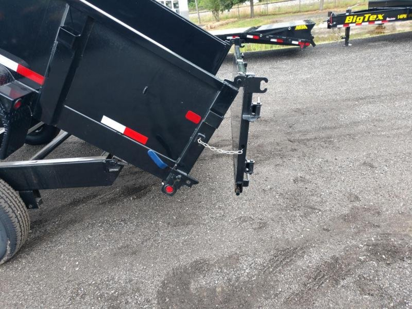 New 14GX-16BK6SIRPD BIG TEX 7' X 16' DUMP TRAILER W/ 2' SIDES