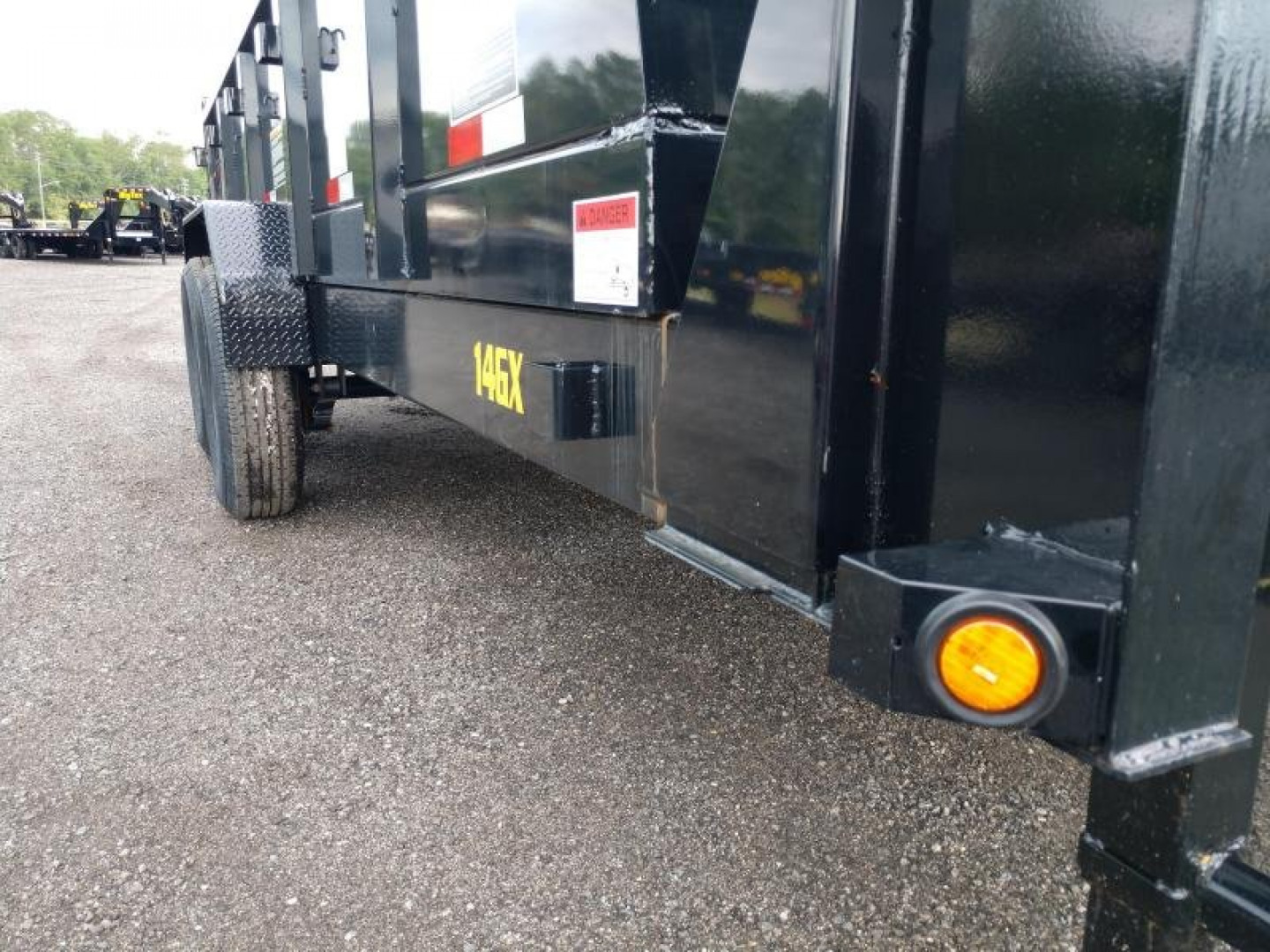 New 14GX-16BK6SIRPD BIG TEX 7' X 16' DUMP TRAILER W/ 2' SIDES