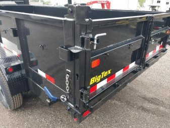 New 14GX-16BK6SIRPD BIG TEX 7' X 16' DUMP TRAILER W/ 2' SIDES