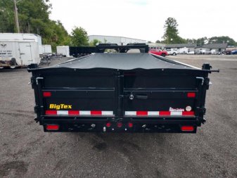 New 14GX-16BK6SIRPD BIG TEX 7' X 16' DUMP TRAILER W/ 2' SIDES