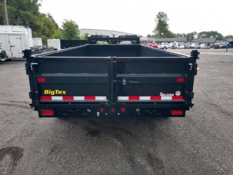 New 14GX-16BK6SIRPD BIG TEX 7' X 16' DUMP TRAILER W/ 2' SIDES