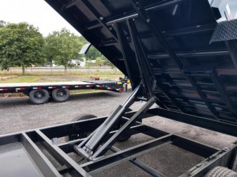 New 14GX-16BK6SIRPD BIG TEX 7' X 16' DUMP TRAILER W/ 2' SIDES