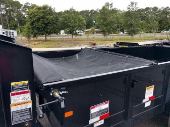 New 14GX-16BK6SIRPD BIG TEX 7' X 16' DUMP TRAILER W/ 2' SIDES