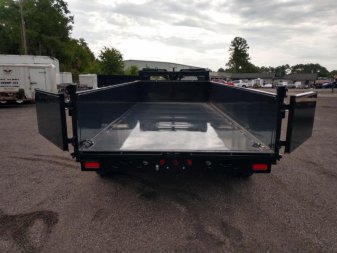 New 14GX-16BK6SIRPD BIG TEX 7' X 16' DUMP TRAILER W/ 2' SIDES