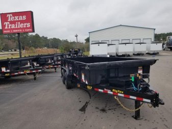 New 16LP-166SIRPD BIG TEX 7' X 16' DUMP TRAILER W/ 2' SIDES