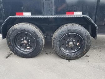 New 16LP-166SIRPD BIG TEX 7' X 16' DUMP TRAILER W/ 2' SIDES